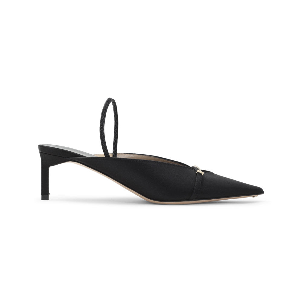 Black Pointed Toe Heels 1