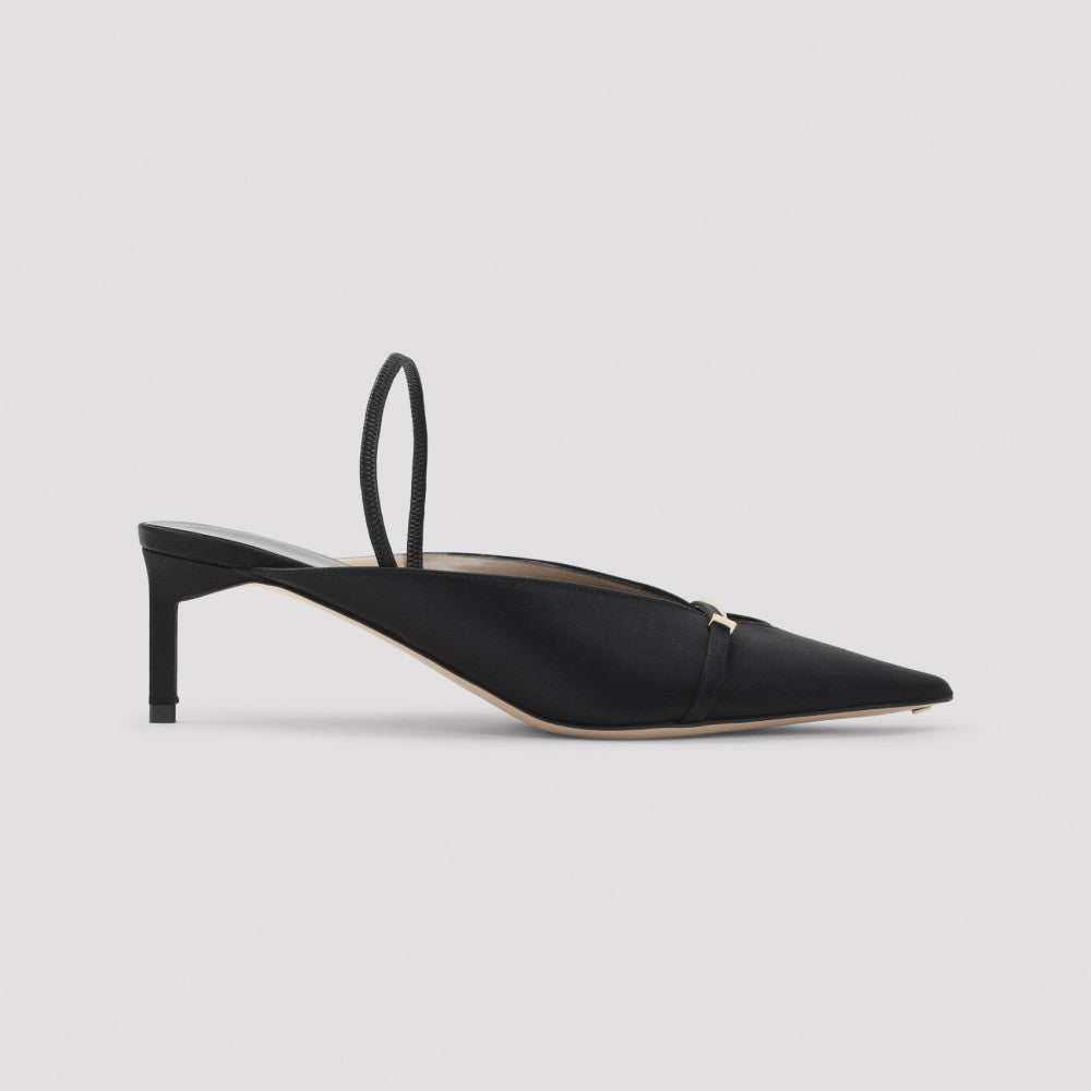 Black Pointed Toe Heels 3