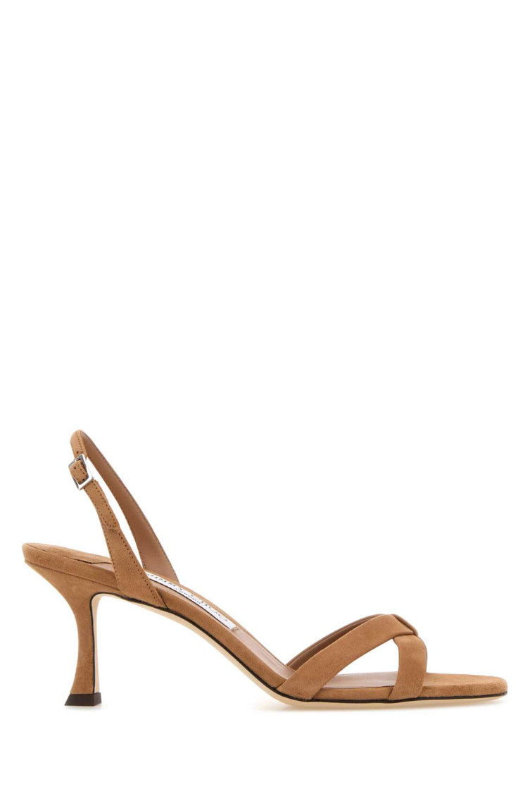 Brown Suede Heels 1