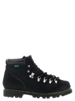 Black Lace Up Boots 1