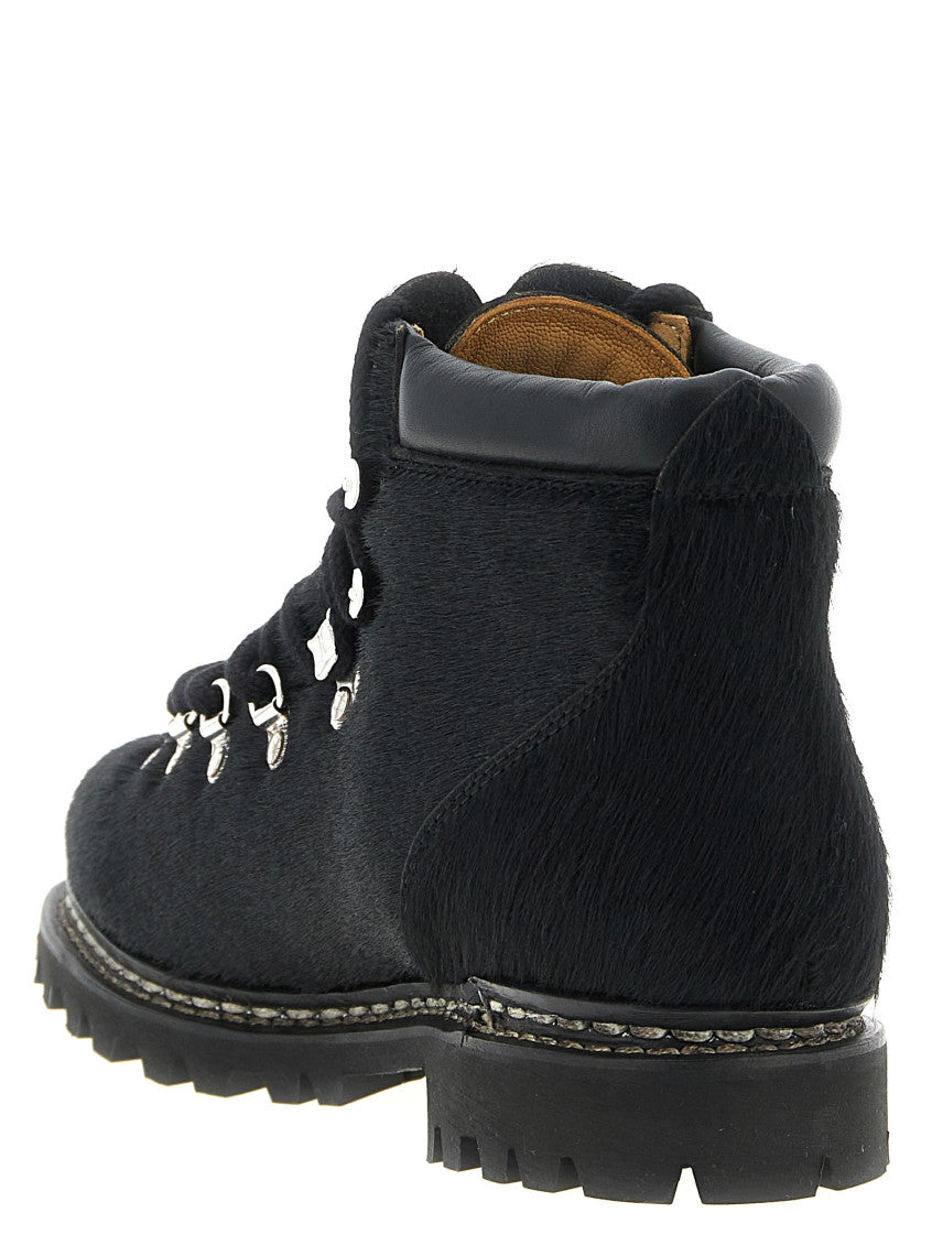 Black Lace Up Boots 3