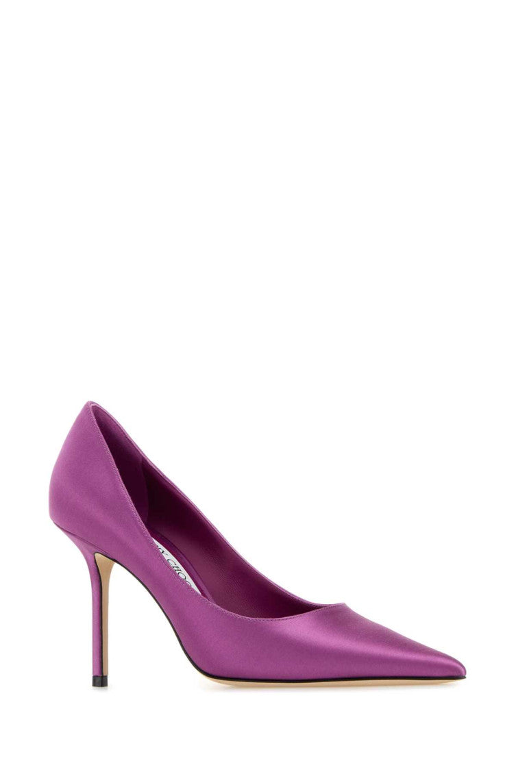 Purple Pointed Toe Heels 2