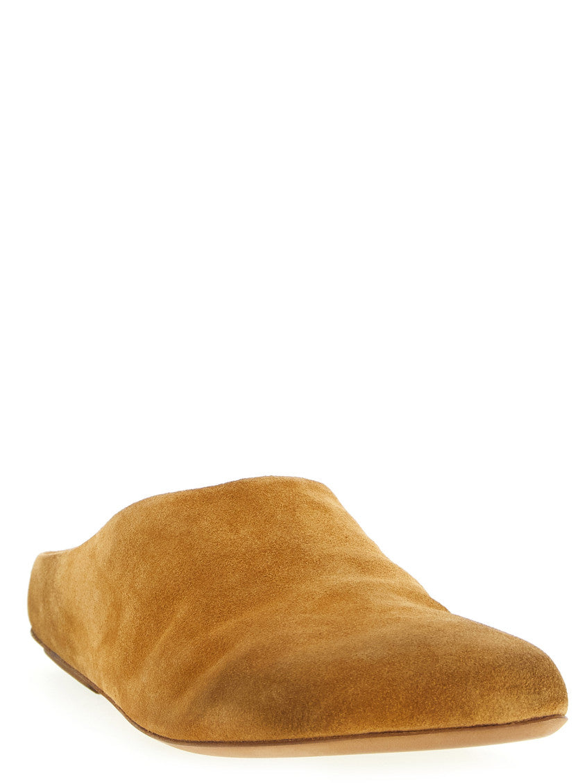 Brown Slip On Sandals 2