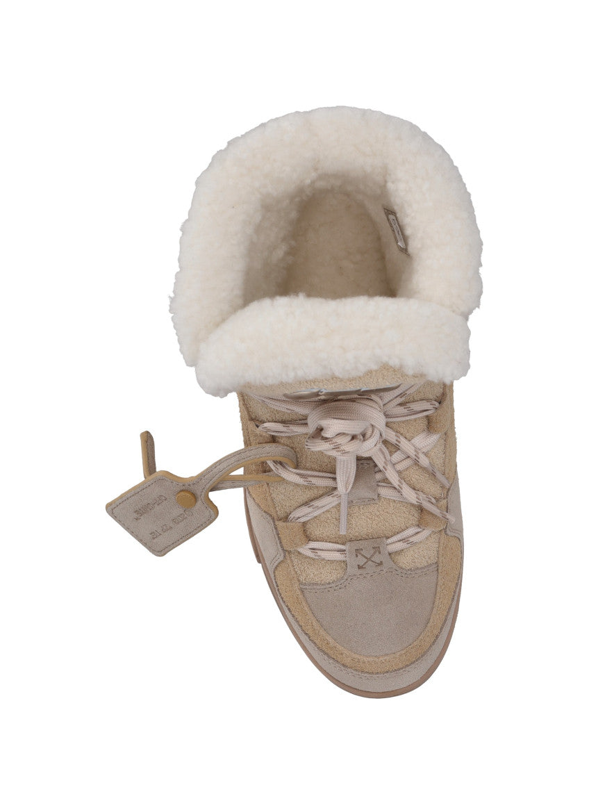 Dark Sand Lace Up Boots 3