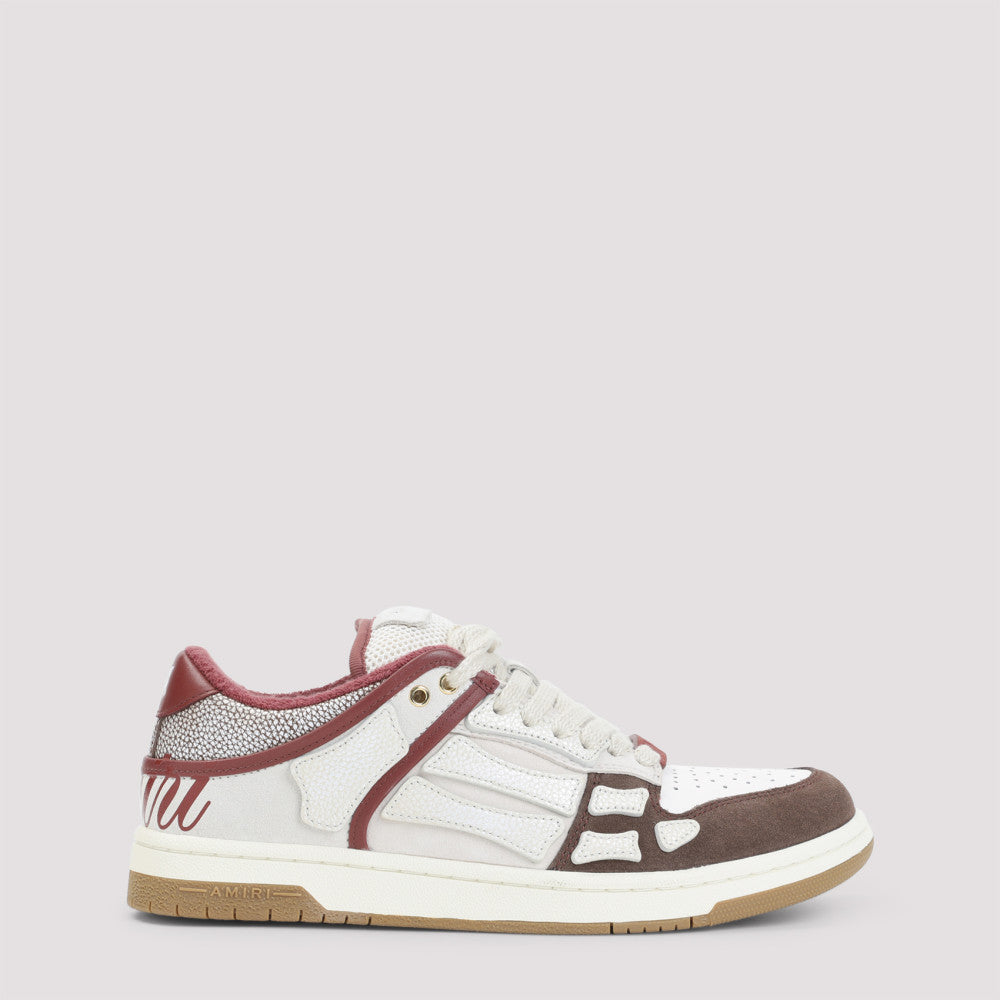 Brown Lace-Up Sneakers 2
