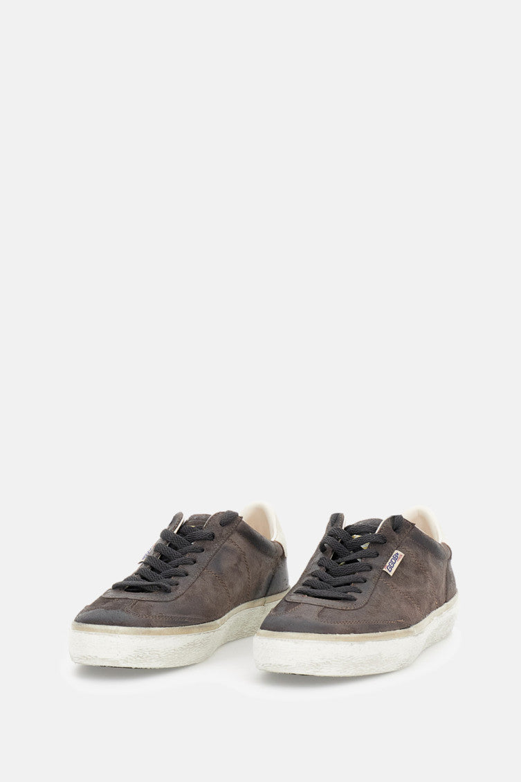 Brown Lace Up Sneakers 2