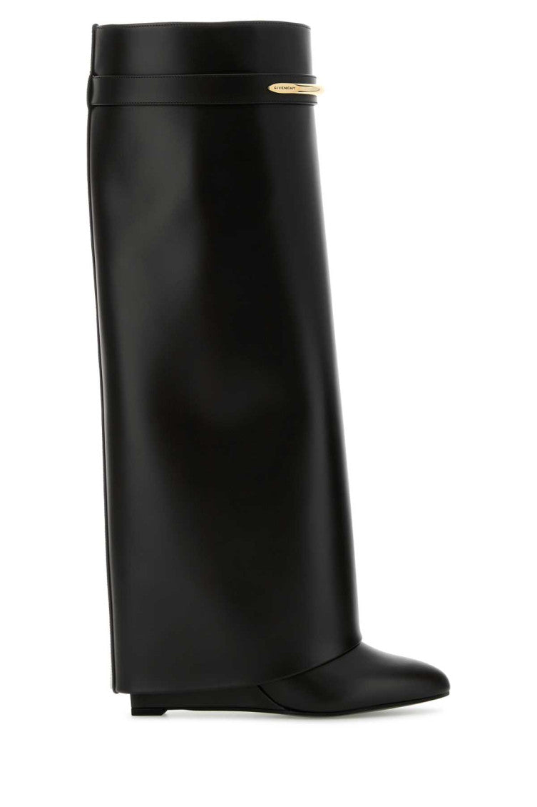 Black Leather Boots 1