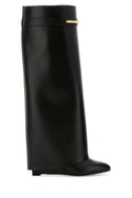 Black Leather Boots 1