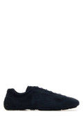 Navy Blue Suede Sneakers 1