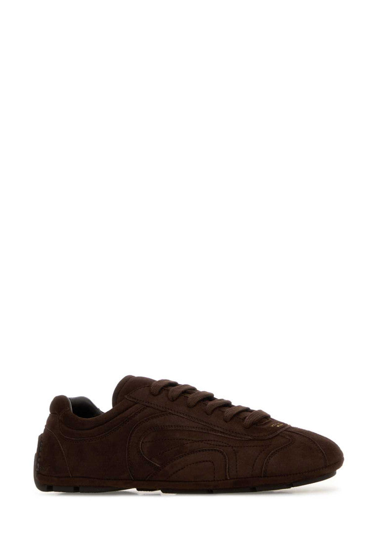 Brown Suede Sneakers 2