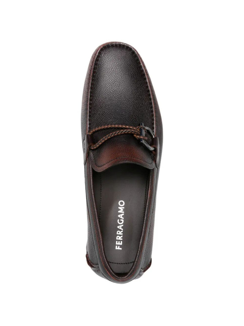 Brown Leather Loafers 2
