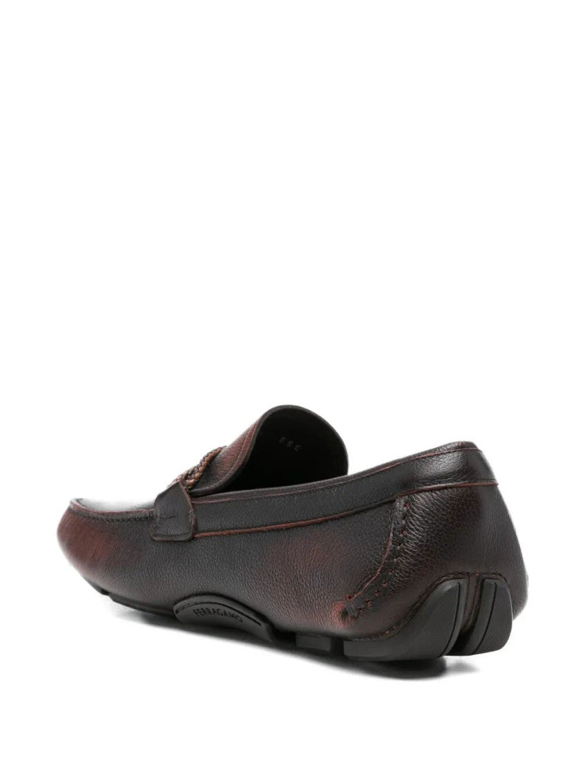 Brown Leather Loafers 4