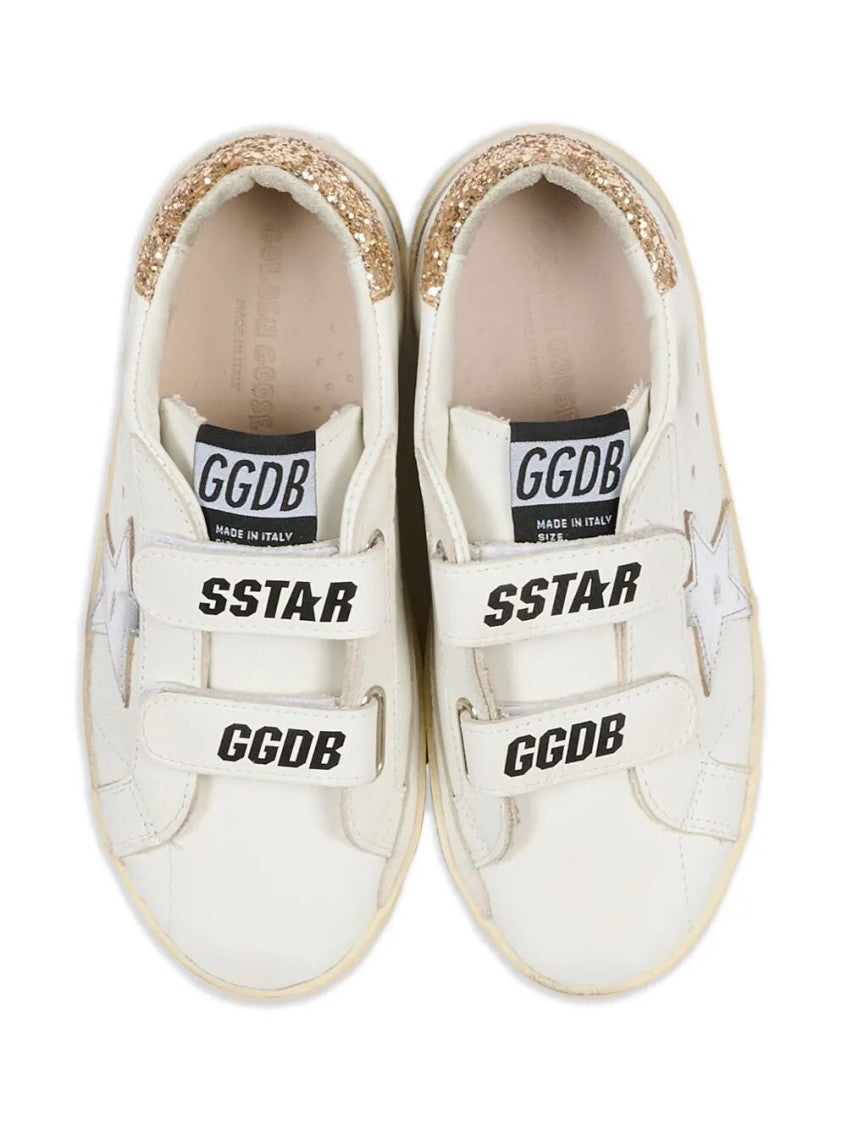 White Lace-up Sneakers 4