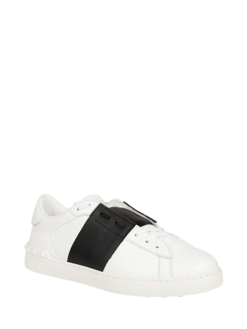 BlackWhite Leather Sneaker 2