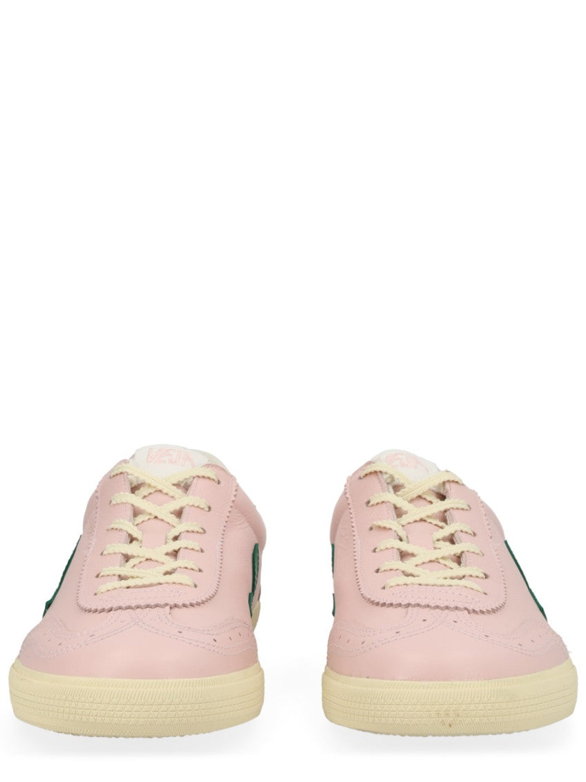Pink Color Block Volley Sneakers 3