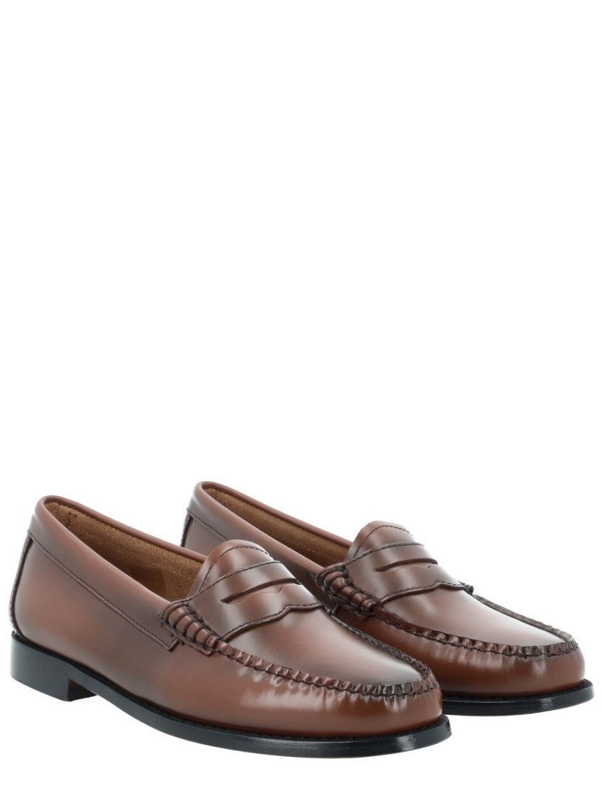 Brown Leather Loafers 2