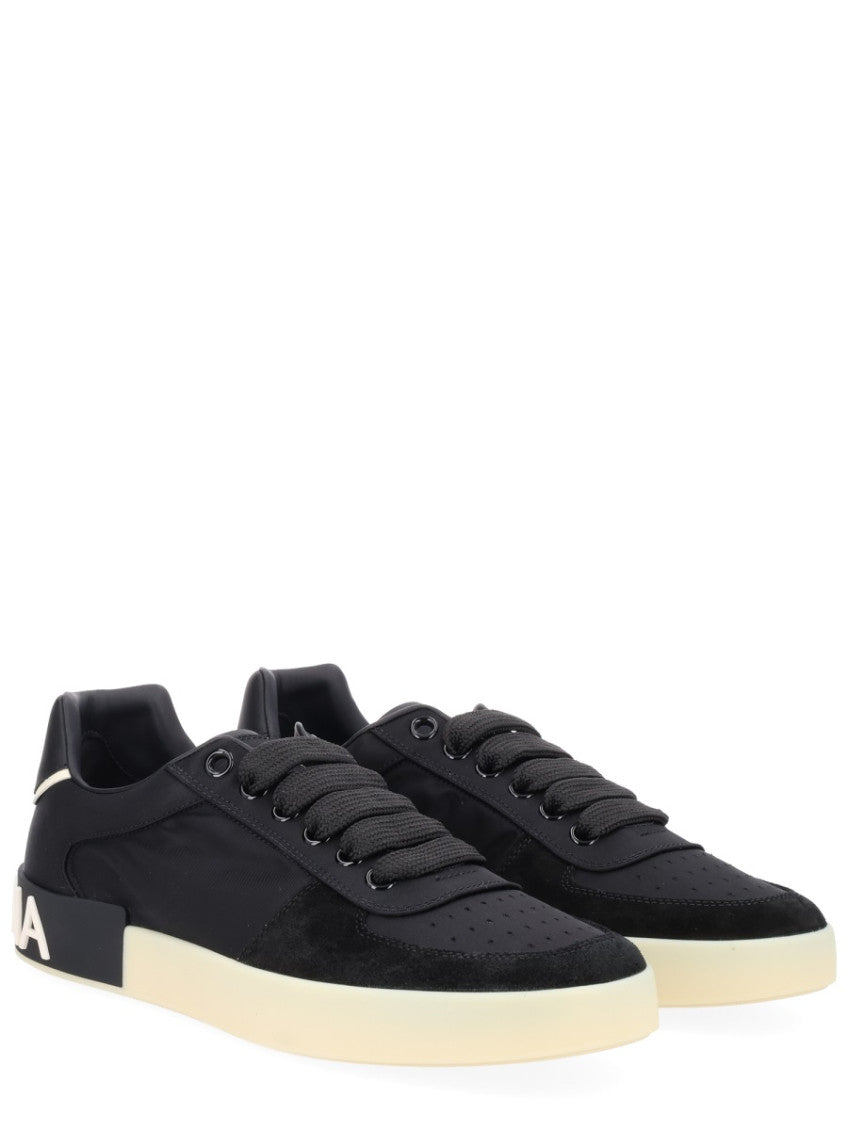 Black Logo Sneakers 2