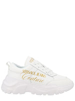 White Logo Sneakers 1