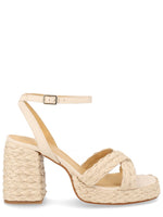 White Braided Heels 1