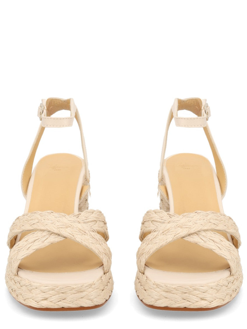 White Braided Heels 3