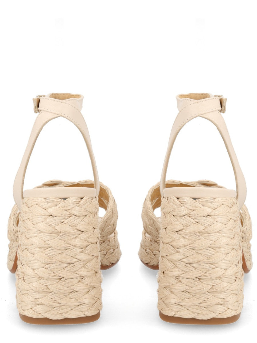 White Braided Heels 4