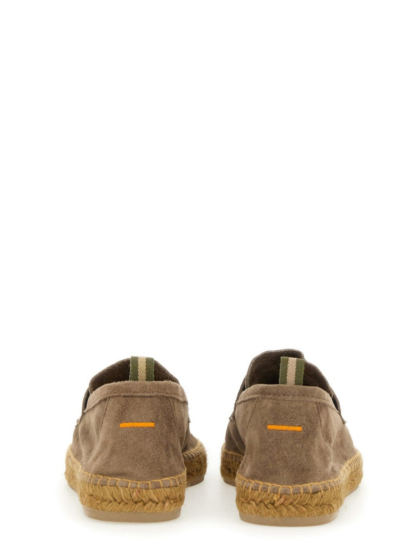 Brown Solid Loafers 3