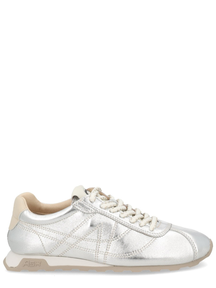 Silver Low-top Sneakers 1