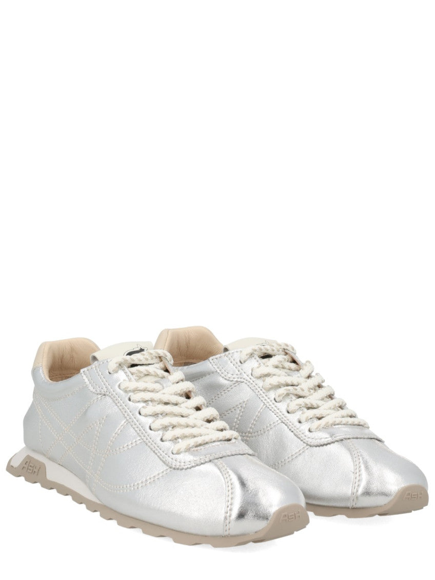 Silver Low-top Sneakers 2