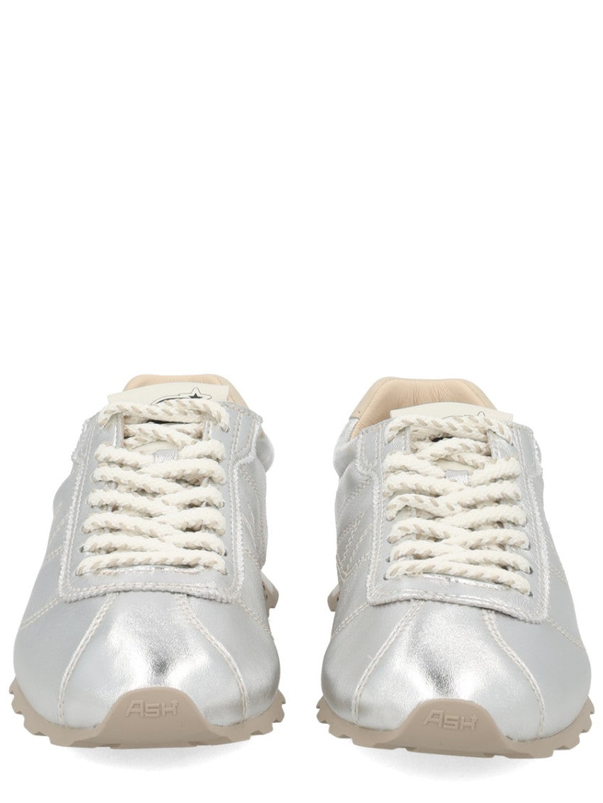 Silver Low-top Sneakers 3