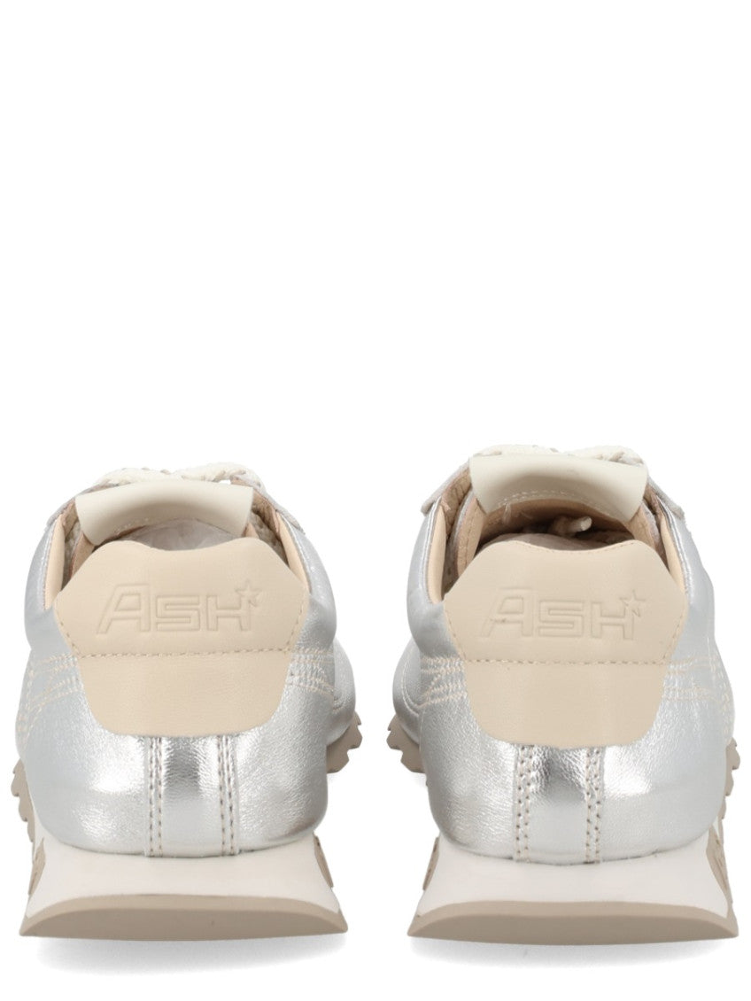 Silver Low-top Sneakers 4