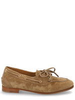 Brown Lace-up Loafers 1