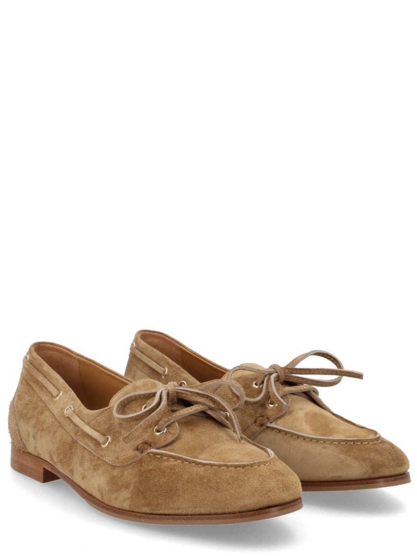 Brown Lace-up Loafers 2