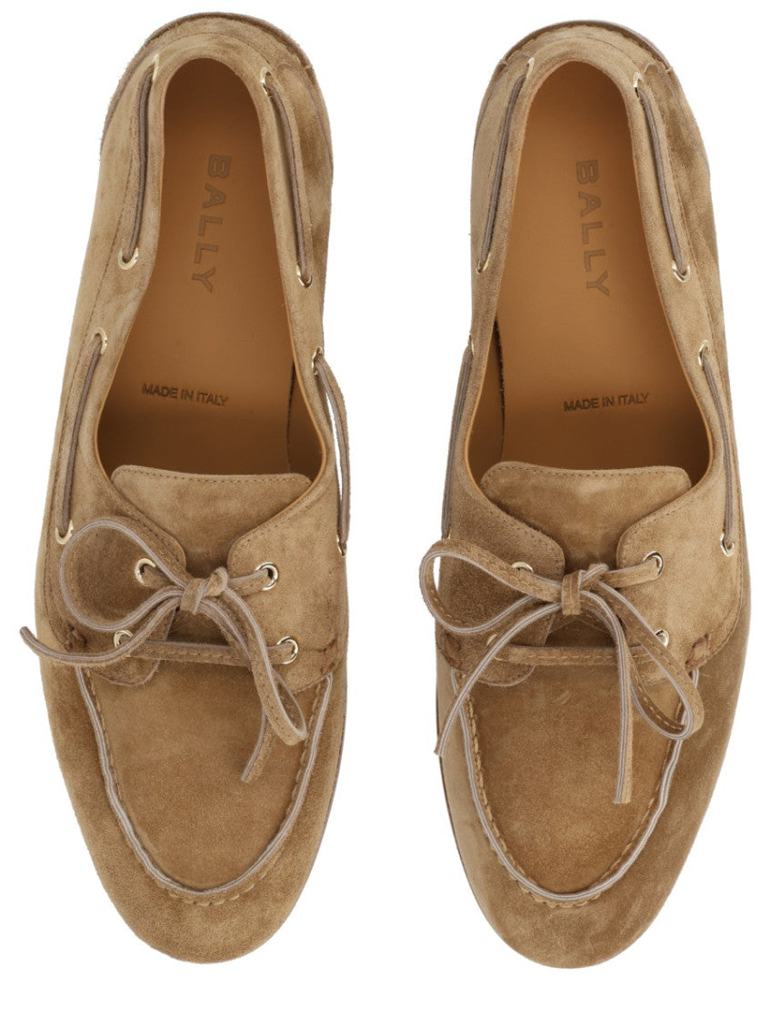 Brown Lace-up Loafers 5