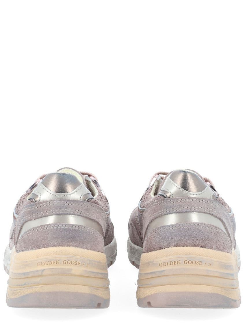 Pink Logo Star Sneakers 4