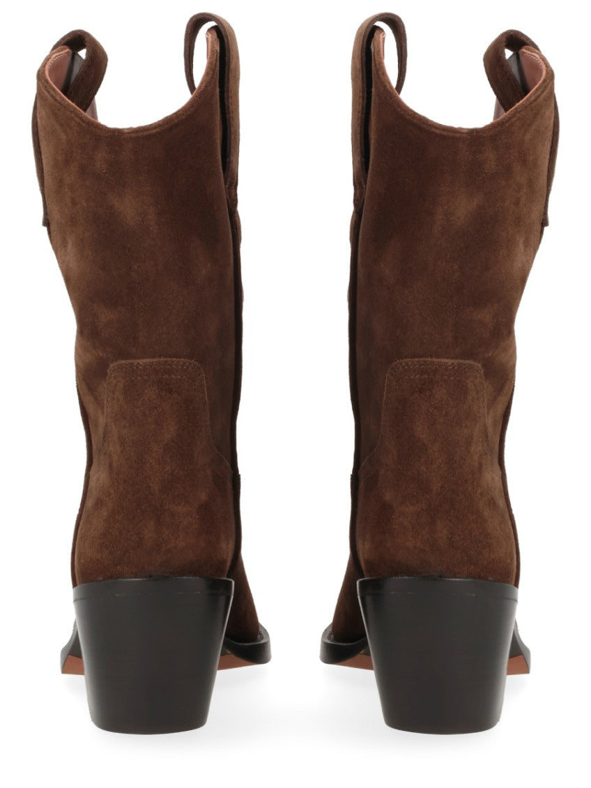 Brown Suede Boots 3
