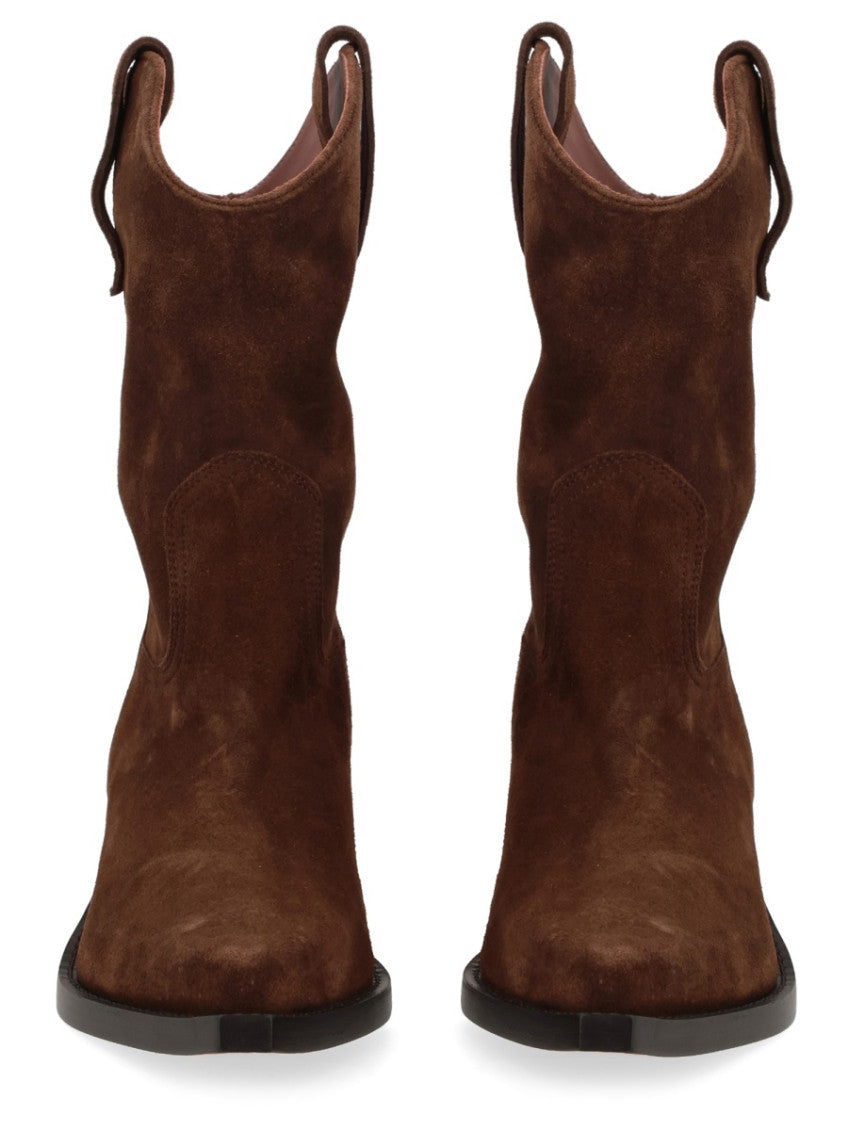 Brown Suede Boots 4
