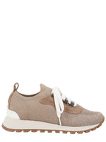 Beige Runner Sneakers 1