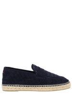 Blue Woven Espadrille Loafers 1