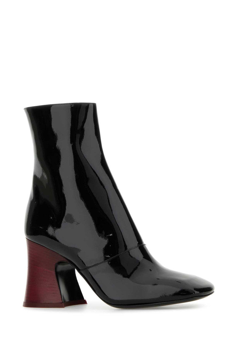 Black Leather Ankle Boots 2