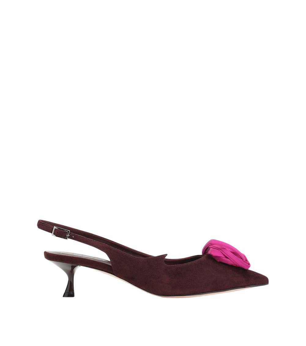 Brown Embellished Pumps 2
