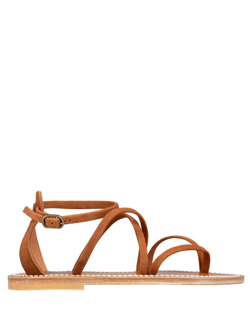 Brown Leather Sandals 1