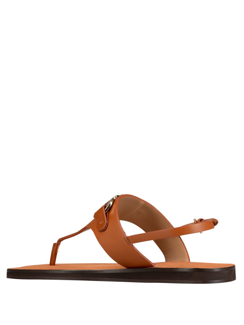 Brown Leather Sandals 3