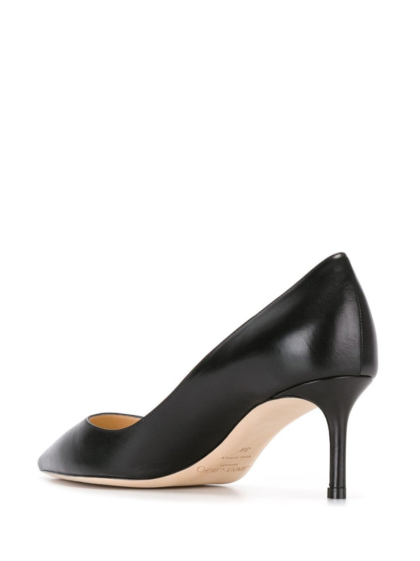 Black Leather Pumps 3