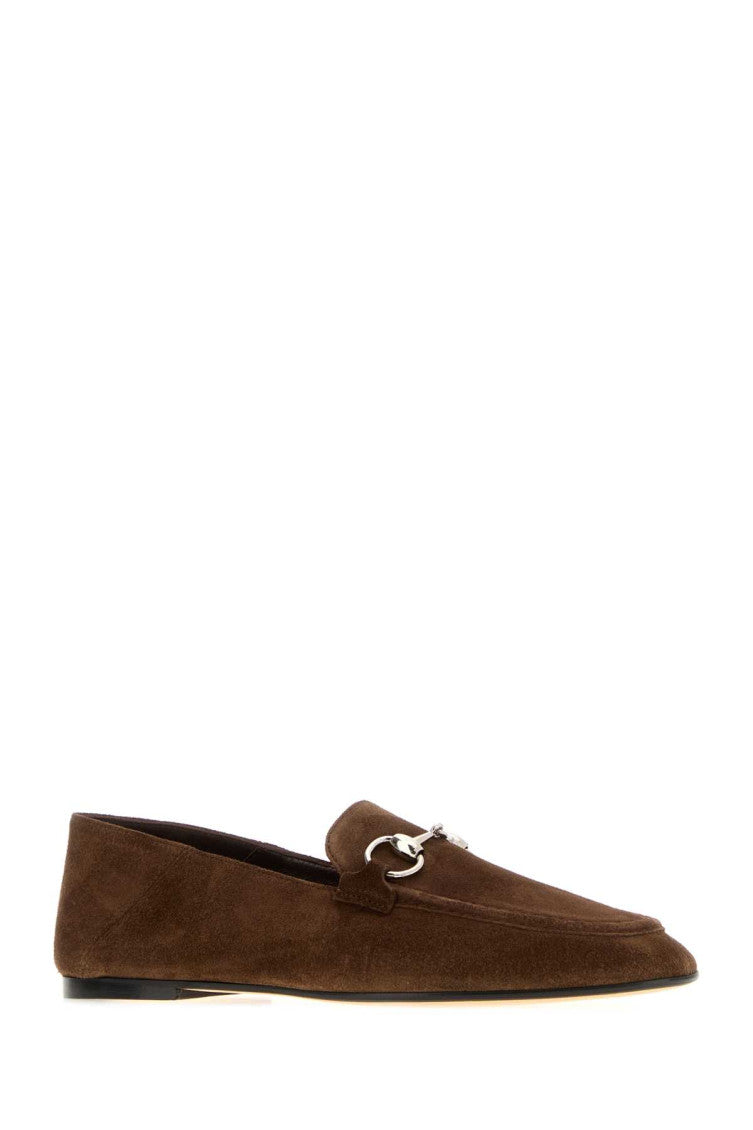 Dark Brown Suede Loafers 2