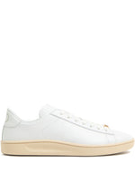 White Leather Sneakers 1