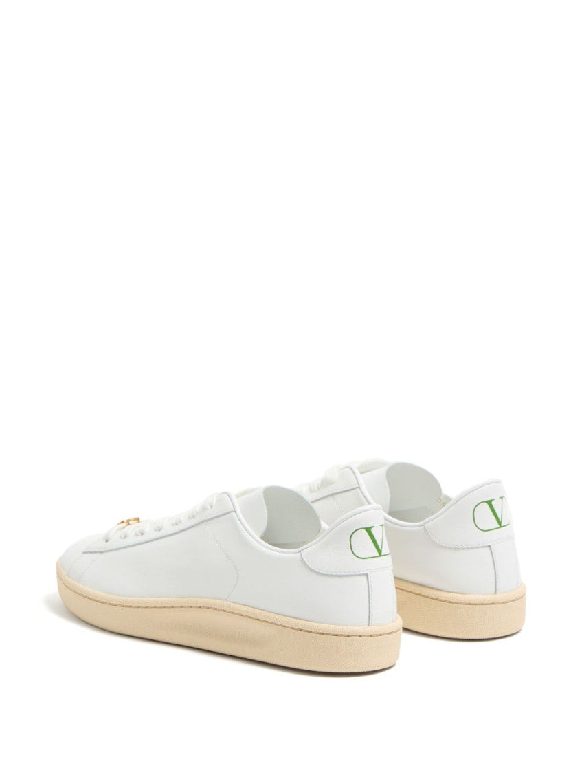 White Leather Sneakers 3