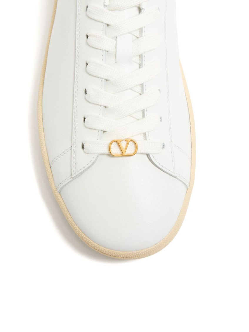 White Leather Sneakers 5