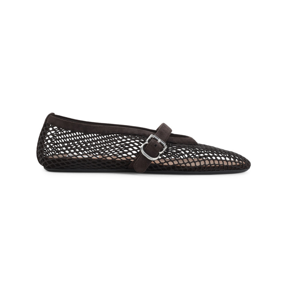Brown Slip On Ballet Flats 1
