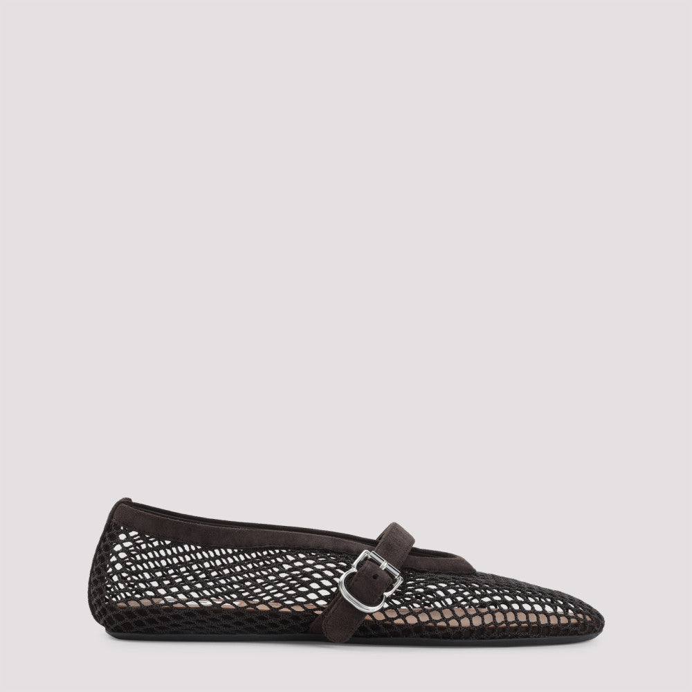 Brown Slip On Ballet Flats 2