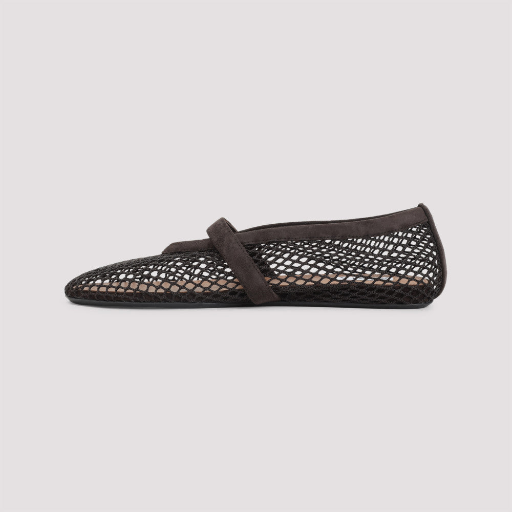 Brown Slip On Ballet Flats 4